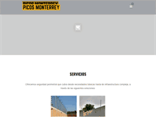 Tablet Screenshot of picosmonterrey.com